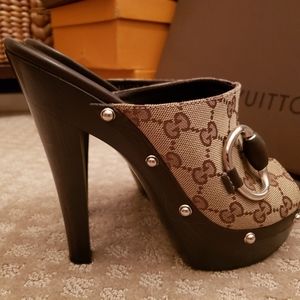 Gucci Open Toe Heels